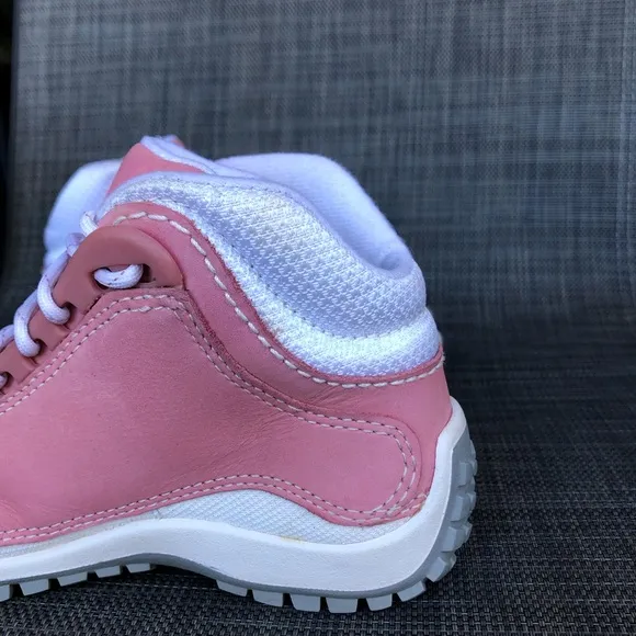 Timberland Kids Euro Dub Hike Leather Boots High-Top Sneakers Girls size 12.5