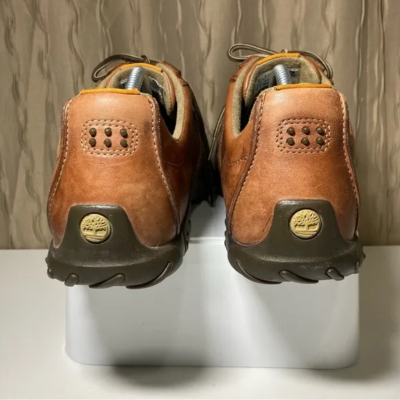 Timberland Men's 11 Lexington Avenue Saddle Brown Leather Smart Comfort Shoes