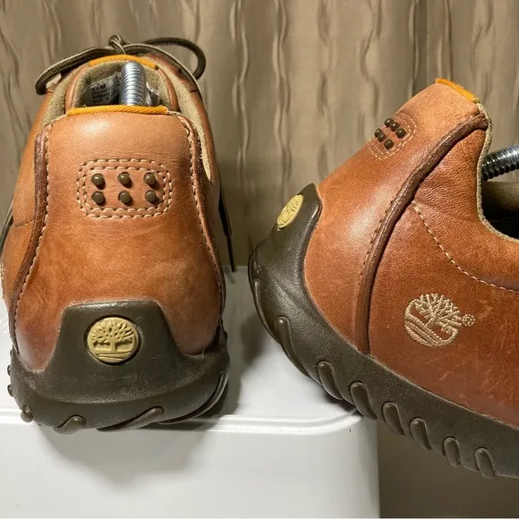 Timberland Men's 11 Lexington Avenue Saddle Brown Leather Smart Comfort Shoes