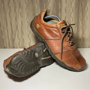 Timberland Men's 11 Lexington Avenue Saddle Brown Leather Smart Comfort Shoes