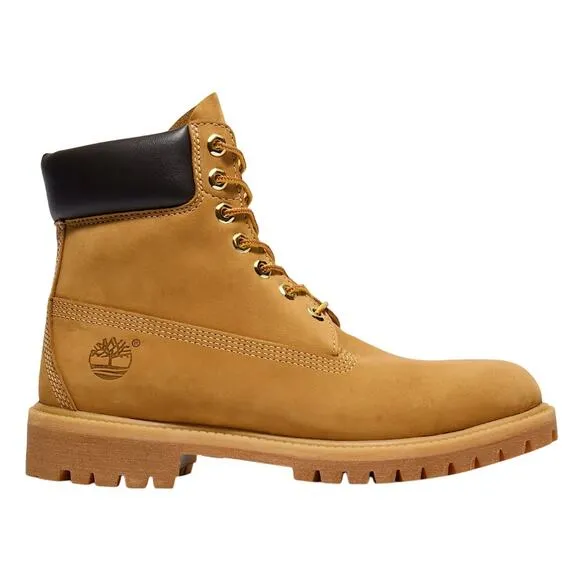 Timberland Mens Icon Premium 6&quot; Boots US 10.5 M EU 44.5 Tan Wheat Waterproof NIB