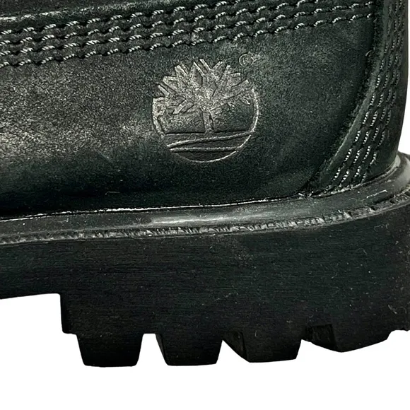 Timberland Premium 6-inch toddler black Waterproof leather boots size 10 toddler