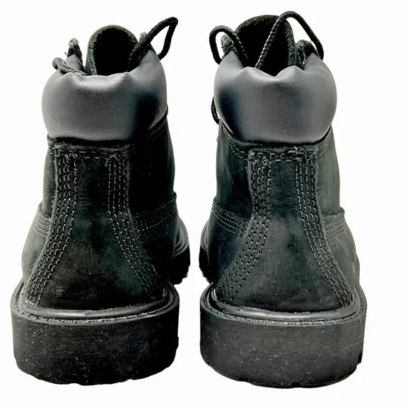Timberland Premium 6-inch toddler black Waterproof leather boots size 10 toddler
