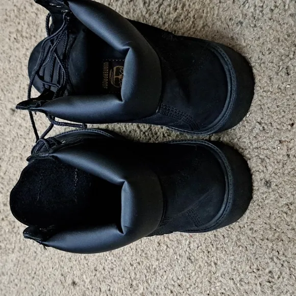 Timberland® Premium 6-Inch Waterproof Black Boots