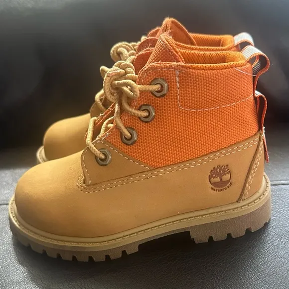 Timberland Premium Leather Rebotl Toddler Boots - Wheat