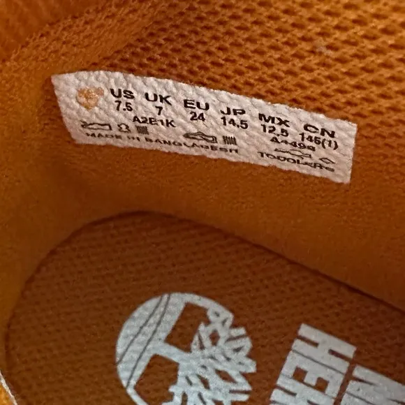Timberland Premium Leather Rebotl Toddler Boots - Wheat