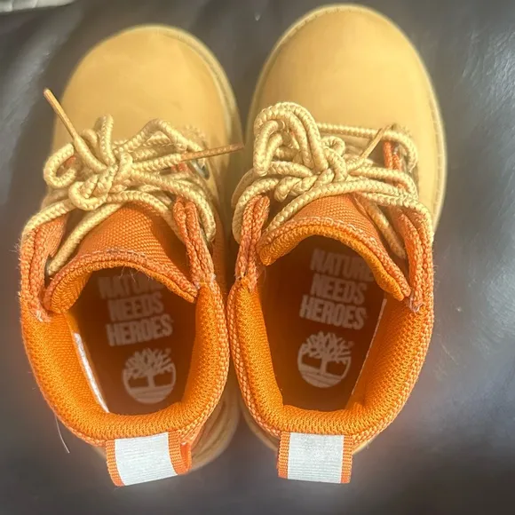 Timberland Premium Leather Rebotl Toddler Boots - Wheat