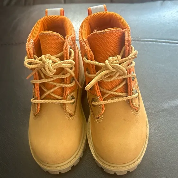Timberland Premium Leather Rebotl Toddler Boots - Wheat