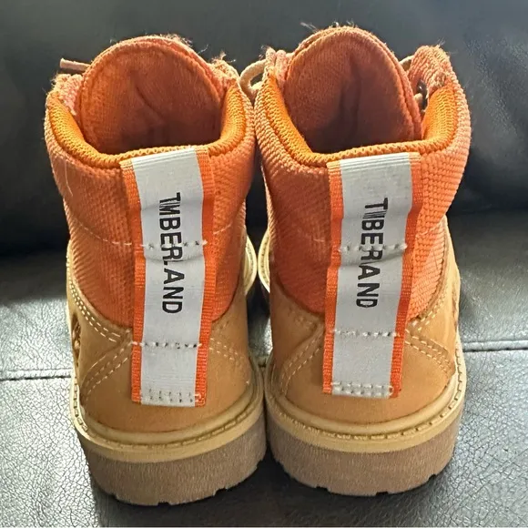 Timberland Premium Leather Rebotl Toddler Boots - Wheat