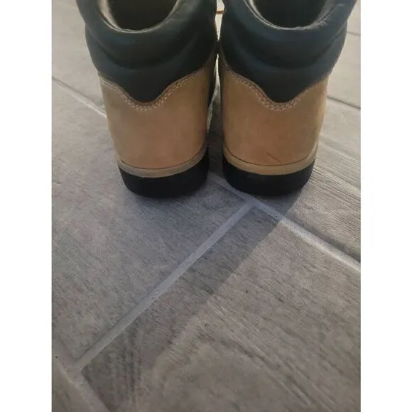 Timberland Youth Field Boot Leather Tan Brown Size 6