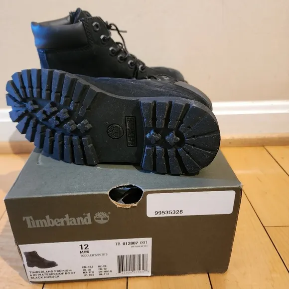 TIMBERLAND YOUTH WATERPROOF BOOTS