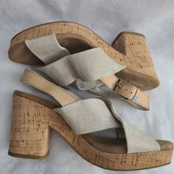 TOMS Ibiza Platform Sandals