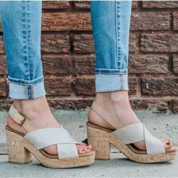 TOMS Ibiza Platform Sandals