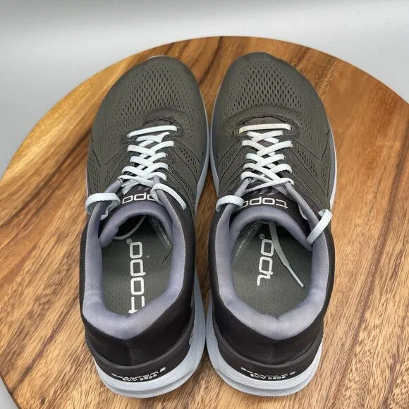 Topo Athletic Phantom 2 Shoes Womens Size 10 Gray Running Road Comfort Sneakers