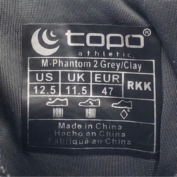 Topo Phantom 2 Road Running Shoes 12.5