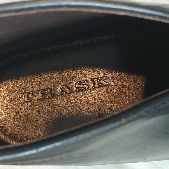 Trask Men's Leather Ankle Boots Sz 9.5M Black