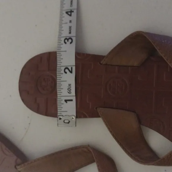 Troy Burch sandals size 7 leather strap