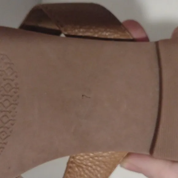 Troy Burch sandals size 7 leather strap