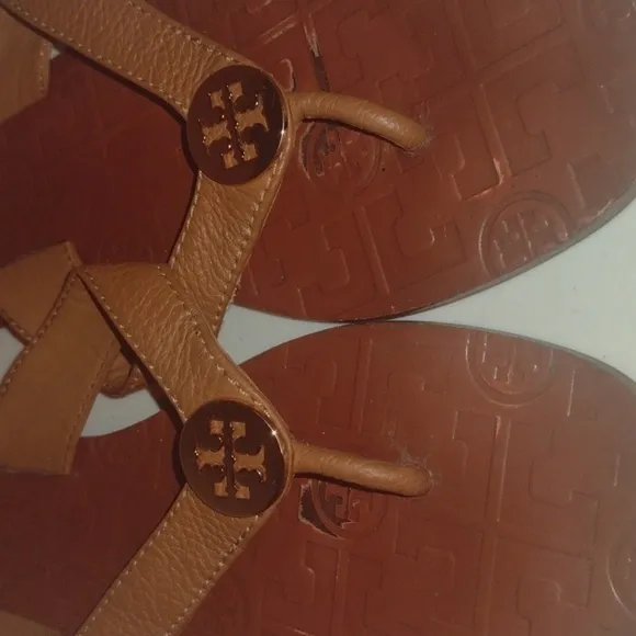 Troy Burch sandals size 7 leather strap