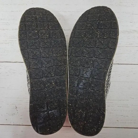 Twisted X‎ Mens Black Kicks Casual Shoes Size 11.5 Aztec Lace Up Slip On MCA0046