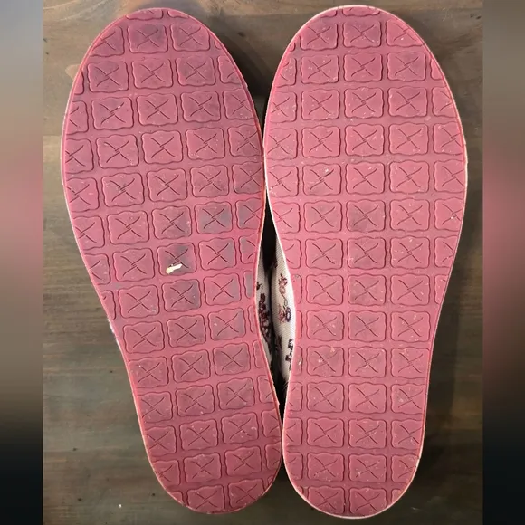 Twisted X Printed Canvas Slip-On Shoes