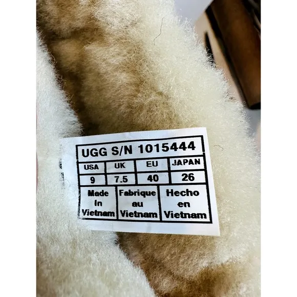 UGG ARIELLA LUXE WOMEN BOOTS SUEDE CHESTNUT US 9.0/UK 7.5/EU 40.0 NEW WITH BOX