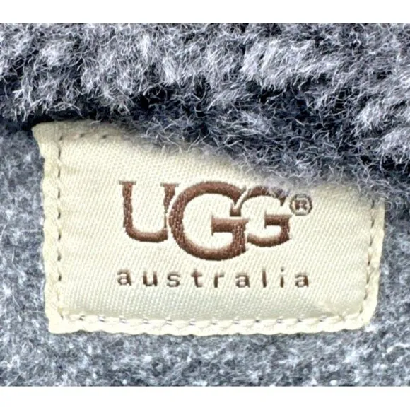UGG BRYNN BLACK  women 6 (eu 37) 1001371 Wool liner waterproof Lace Up Boots