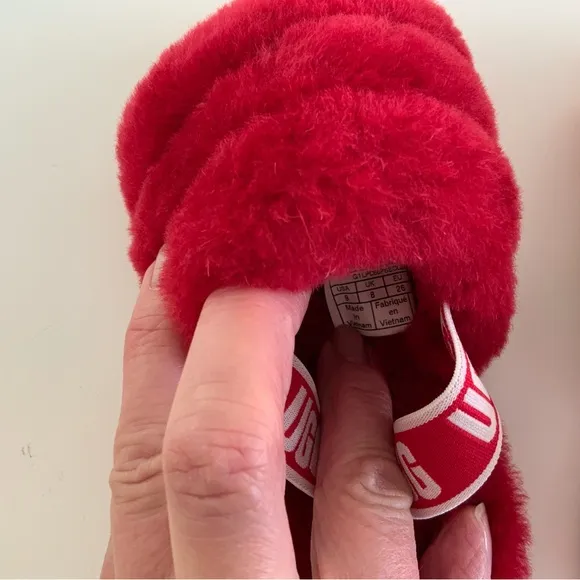 UGG FLUFF YEAH SANDALS INFANT/TODDLER SLIDE