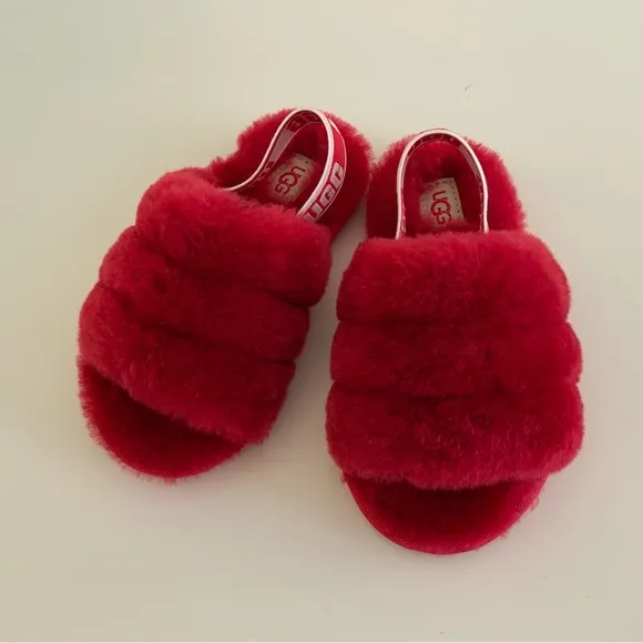 UGG FLUFF YEAH SANDALS INFANT/TODDLER SLIDE