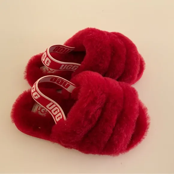 UGG FLUFF YEAH SANDALS INFANT/TODDLER SLIDE