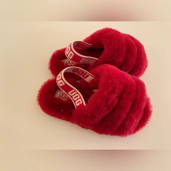 UGG FLUFF YEAH SANDALS INFANT/TODDLER SLIDE