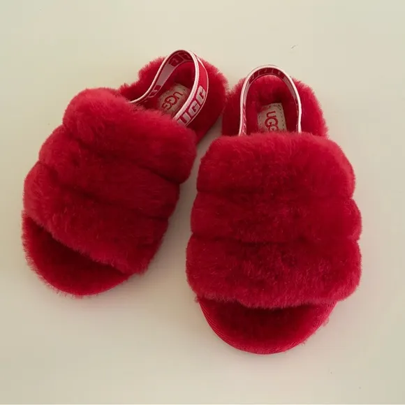 UGG FLUFF YEAH SANDALS INFANT/TODDLER SLIDE