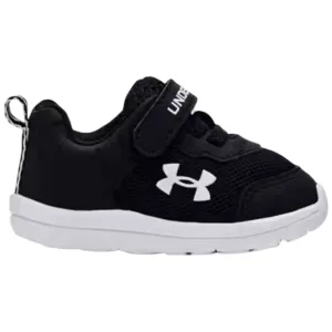UNDER ARMOUR Baby Tennis Shoes Black/White 2K Newborn New