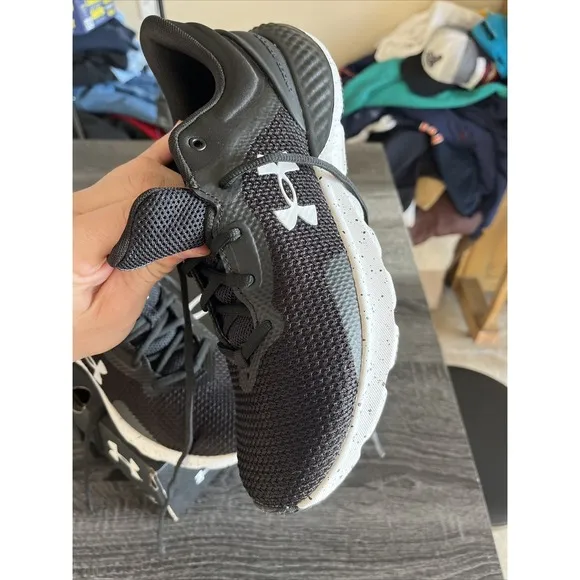 Under Armour Charged Maven Trail Mens Shoes 8 Trek Low Black Hiking Running