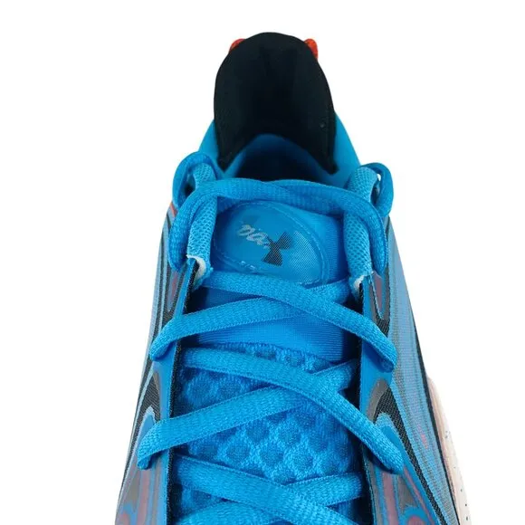 Under Armour Spawn 6 Capri Red Blue Men's Basketball Shoes Sneakers 3027259-400