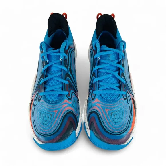 Under Armour Spawn 6 Capri Red Blue Men's Basketball Shoes Sneakers 3027259-400