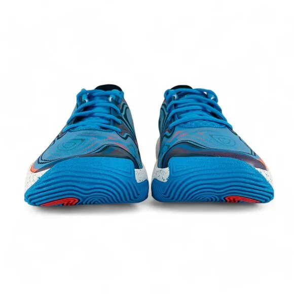 Under Armour Spawn 6 Capri Red Blue Men's Basketball Shoes Sneakers 3027259-400