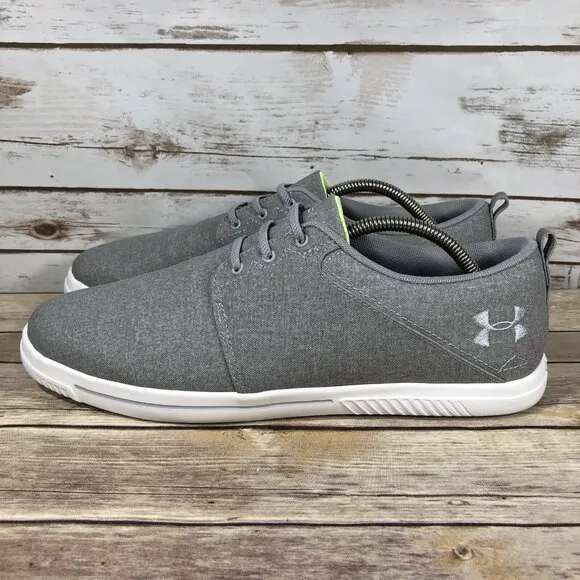 Under Armour UA Street Encounter Shoes Mens Size 13 Slip On Casual Comfort Gray