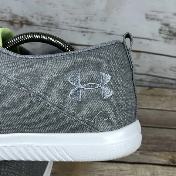 Under Armour UA Street Encounter Shoes Mens Size 13 Slip On Casual Comfort Gray