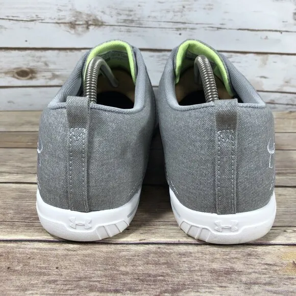 Under Armour UA Street Encounter Shoes Mens Size 13 Slip On Casual Comfort Gray