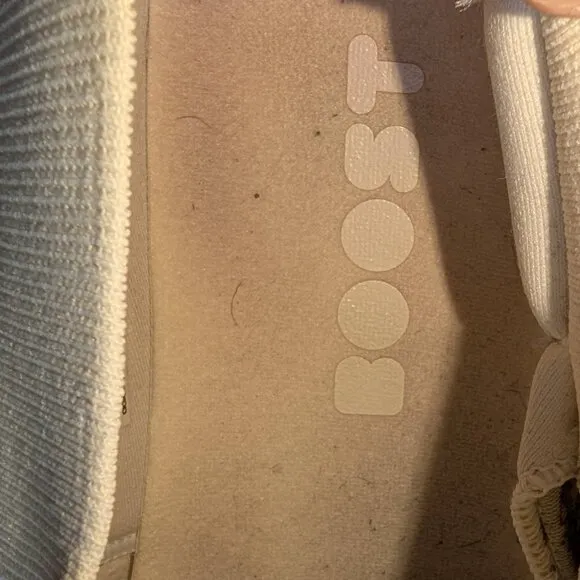 Used Adidas UltraBOOST Laceless Running Shoes – Triple White, Men’s Size 14