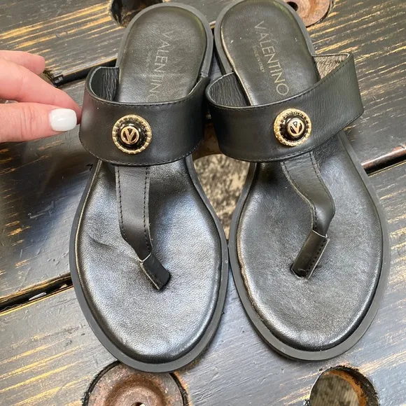 Valentino Leather Sandals