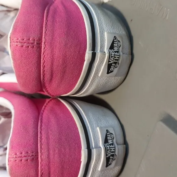 Van side tie slip on Shoes