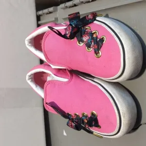 Van side tie slip on Shoes