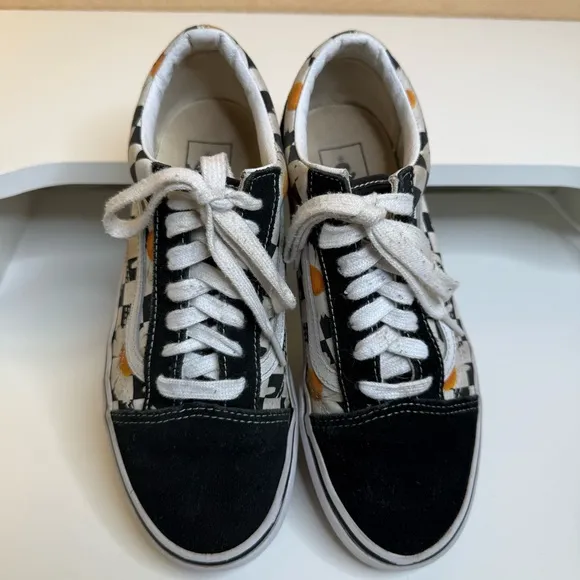 Vans Daisy Print Old Skool Shoes