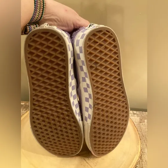 Vans Emma Mulholland on HolIday Slip-On Lilac Purple 3D Floral Sz-W-10 &amp; M8.5