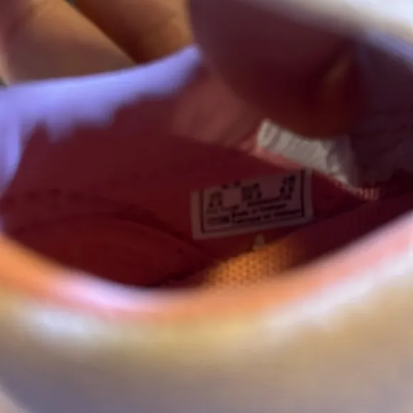VANS Pink bunny suede  slip on shoes.  NWT