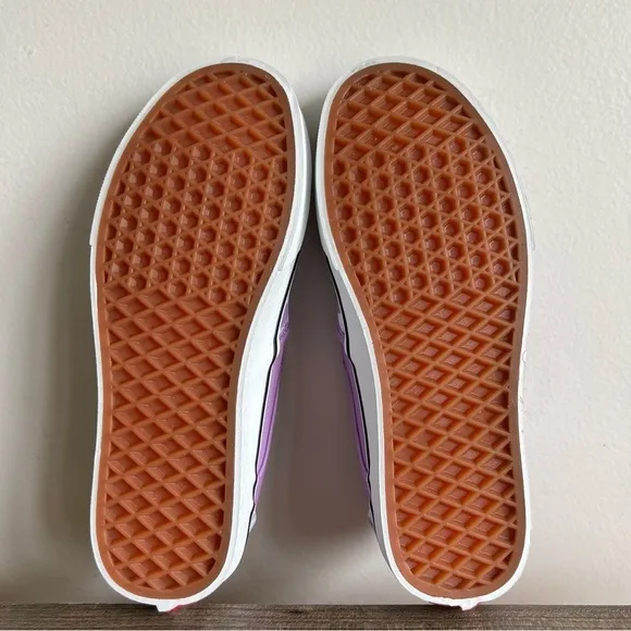 Vans Slip On Classic Checkerboard Lavender Women's Shoe Size 7.5 #788