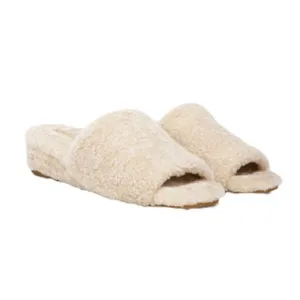 Veronica Beard Sandals Shoes Slides Desiree Shearling Lamb Fur Slip On Womens 8
