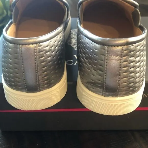 Vince Camuto Girl’s Silver Bestina Sneakers Shoes